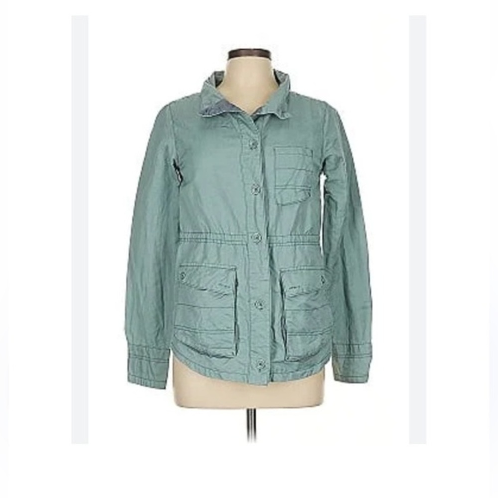 Horny Toad Sz XL Toad & Co linen blend jacket utility